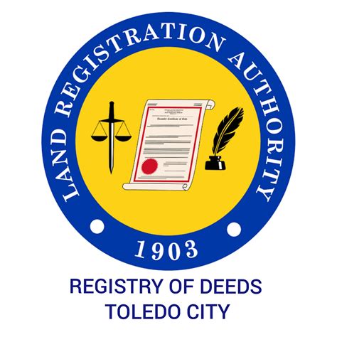 registry of deeds toledo city|Login .
